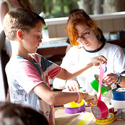 Interior activities arts crafts